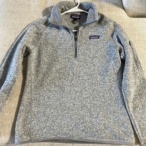 Womens L patagonia quarter zip